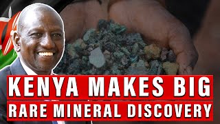 Kenya Discovers Large Deposits of Rare And Precious Coltan Mineral Used in Modern Tech [upl. by Marguerita]