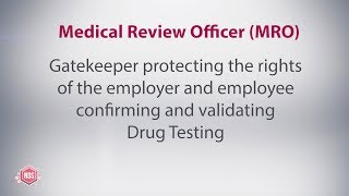 Medical Review Officer MRO Frequently Asked Questions [upl. by Alan336]