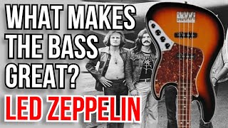 5 Reasons Led Zeppelin Bass Sounds Great  John Paul Jones  Bass Lesson [upl. by Enyaht]