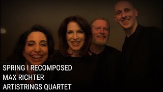 Spring Recomposed  Max Richter  Artistrings Chicago Contemporary String Quartet Cover Pop Strings [upl. by Siramed]