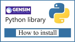 How to install gensim Python library 2022  Amit Thinks [upl. by Iztim323]