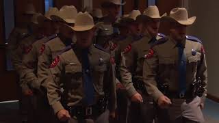 Texas Department of Public Safety 161st Trooper Training Class Graduation Ceremony Aug 4 2017 [upl. by Ronile]