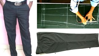 Gents pant cutting stitching full video in tamil  mens pant cutting stitching  dress tailor [upl. by Lamoree396]