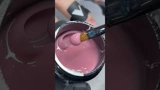 Gel application technique for long nails nail nailsalon nailtech [upl. by Anelagna]