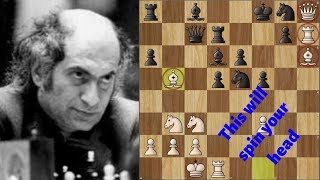 Caution  This will Make Your Head Spin  Most Famous Game of Mikhail Tal [upl. by Barbaraanne]