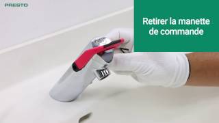 Comment régler la temporisation dun robinet PRESTO NEO® Duo [upl. by Arabeila]