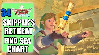 The Legend of Zelda Skyward Sword HD  Skipper’s Retreat  Ancient Sea Chart  Playthrough Part 34 [upl. by Bille]