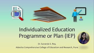 Individualized Education Programme or Plan IEP English [upl. by Oirobil]