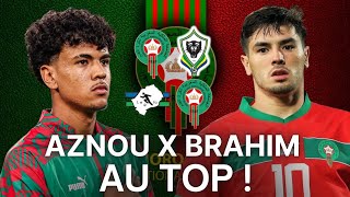 🇲🇦ADAM AZNOU et BRAHIM DIAZ au top bilan Maroc rassemblement septembre [upl. by Bailey]