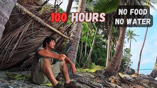 I SURVIVED 100 Hours on a DESERTED ISLAND  NO FOOD NO WATER  Survival Challenge  Ep1 [upl. by Fernande583]