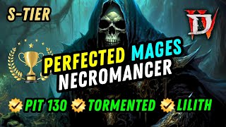 Diablo 4 BEST Necromancer Build PERFECTED MAGES Endgame [upl. by Cressi]