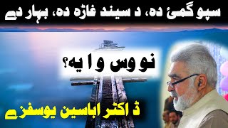 Abaseen Yousafzai New Poetry  اباسين يوسفزے نوې شاعري [upl. by Akimyt504]