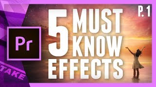 5 Essential Effects in Premiere Pro for Advanced Users Part 1 [upl. by Winson]