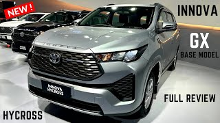 2023 Toyota Innova Hycross GX Base Model  Price Features Interiors  Toyota Innova Hycross 2023 [upl. by Tanya86]