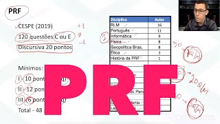 PRF  Como estudar para o concurso da PRF Baseado no edital PRF 20182019 [upl. by Uriel958]