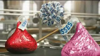 Hersheys Kisses TV Commercial Valentines iSpottv1 [upl. by Aneerahs975]