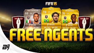 FIFA 15  FREE AGENTS IN ULTIMATE TEAM W PATO [upl. by Atled]