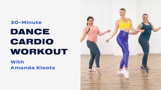 30Minute Dance Cardio Workout With Amanda Kloots [upl. by Ekyt407]