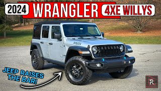 The 2024 Jeep Wrangler Willys 4xe Is An Electrified Heritage Rich American OffRoad Vehicle [upl. by Eimile]