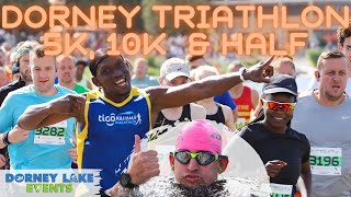 Dorney Lake Triathlon Half Marathon 10k amp 5k  July 2023 [upl. by Trainor619]