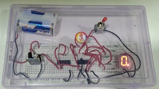 Itemobject counter using IR sensor and logic gates [upl. by Eronel424]