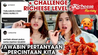 HOT CHALLENGE RICHEESE LEVEL 5  BAHAS MANTAN Ft Aurelliaurel [upl. by Esorylime]