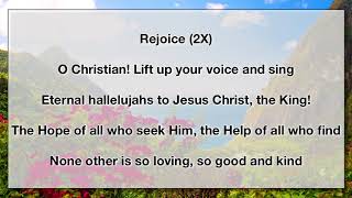 I Serve A Risen Saviorviolin  Hymn Lyrics amp Music [upl. by Legra]