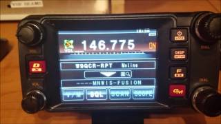 Yaesu FTM400 Demo [upl. by Derk]