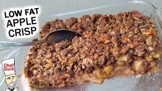 Apple Crisp Recipe  no butter  low fat dessert [upl. by Pendleton]