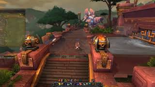 Hall of Beasts WoW BFA Location Zuldazar Happy Holaua [upl. by Enyrhtak589]