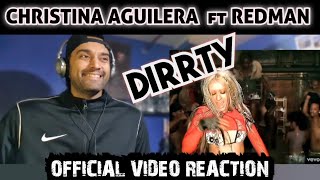 Christina Aguilera  Dirrty Official HD Video ft Redman  First Time Reaction [upl. by Avrenim]