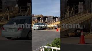 The Amtrak Auto train loading cars More to come soon [upl. by Raimes]