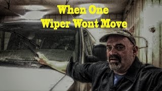 When One Wiper Doesnt Work  How To Change A Wiper Arm [upl. by Oirasor]