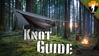 The Most Important Hammock Camping Knots [upl. by Alithia]