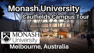 Monash University Caulfield campus tour Melbourne Australia [upl. by Llednohs]