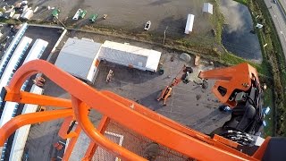 Worlds Tallest Boom Lift 185 Feet JLG 1850SJ [upl. by Clemence]