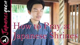 How to Pray Properly at Japanese Shrines  in 60 seconds [upl. by Venditti]