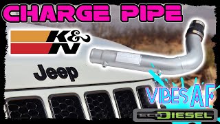 KampN CHARGE PIPE for WK2 JEEP Grand Cherokee ECODIESEL [upl. by Macdonell]