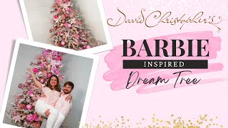 Barbie Inspired Dream Christmas Tree by David Christophers 2023 [upl. by Obie580]