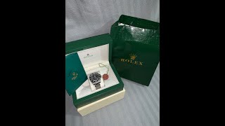 Unboxing and review Rolex Submariner DHgate [upl. by Ahsitam]