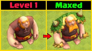 Level 1 to Max TH 16 Troops Upgrade  Clash of Clans [upl. by Saile426]