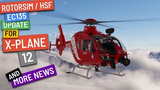 RotorsimHSF EC135 UPDATE for XPlane  more news [upl. by Odnumyer956]