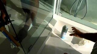 How to silicone amp install FRAMELESS shower doors [upl. by Eiba661]