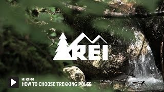 How to Choose Trekking Poles  REI [upl. by Krystyna401]