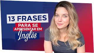 COMO SE APRESENTAR EM INGLÊS  Inglês com a Rennie [upl. by Dachi]