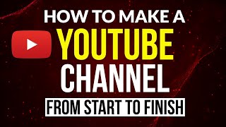 HOW TO CREATE AND SETUP A YOUTUBE CHANNEL  Complete Beginnners Tutorial [upl. by Sievert282]