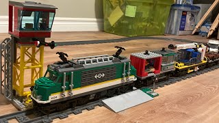 LEGO City Cargo Train 60198 [upl. by Munn]