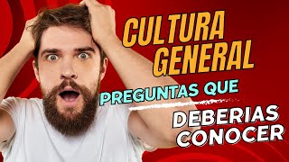 Trivias de Cultura General🧠  Preguntas Culturales🥸 [upl. by Cordy472]