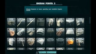 Ark How To Increasing Engram Points and Stat Changes Per Level [upl. by Ailadgim]