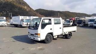 USED TRUCKISUZU ELF Double cabin 4WD [upl. by Anam]